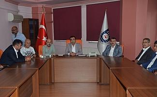 MHP il teşkilatı üyeleri Başkan Kalaycı'yı ziyaret etti