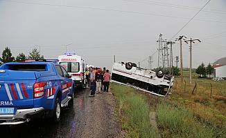 Nevşehir'de tur midibüsü ile otomobil çarpıştı: 27 yaralı