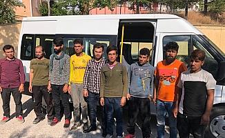 Niğde'de 9 düzensiz göçmen yakalandı