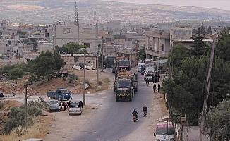 TSK'dan İdlib'deki gözlem noktalarına lojistik destek