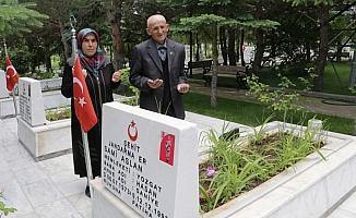 Yozgat'ta şehitlik ziyareti