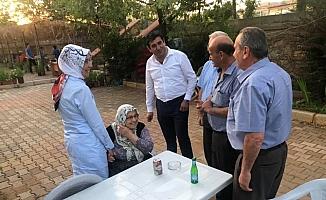 AK Parti Konya Milletvekili Samancı'nın Hüyük ziyareti