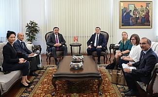 Bakan Selçuk, KKTC Eğitim ve Kültür Bakanı Çavuşoğlu ile görüştü