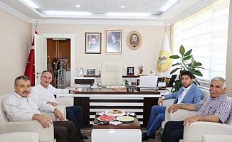 Başkan Saygılı Dedelioğlu ve Özdem'i ziyaret etti
