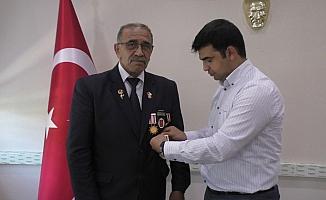 Beyşehir'de 14 Kıbrıs gazisine madalya ve berat verildi