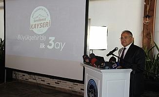 Büyükşehir Belediye Başkanı Büyükkılıç ilk 3 ayını değerlendirdi