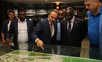 Cibuti Ulusal Meclis Başkanı Hamed Nevşehir'i ziyaret etti