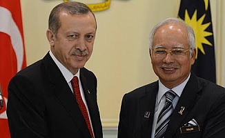 Cumhurbaşkanı Erdoğan, Malezya Başbakanı Mahathir ile görüştü