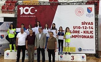 Eskrim alt yaş grupları Türkiye Şampiyonası sona erdi
