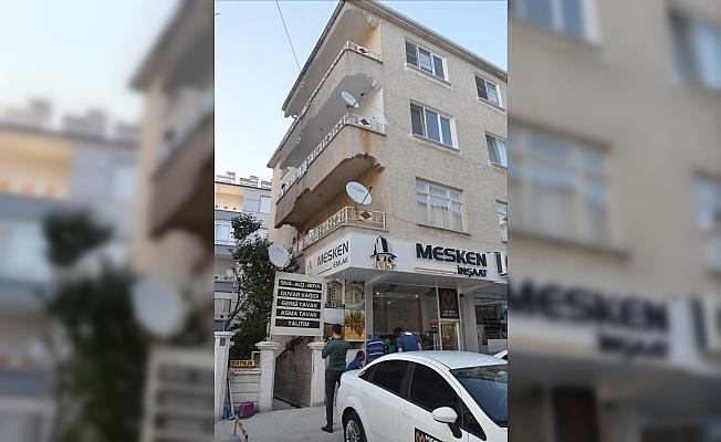 Karaman'da balkondan düşen kişi öldü
