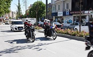 Kırşehir'de motorize ekipler sahaya indi