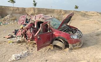 Aksaray'da otomobil devrildi: 3 ölü, 4 yaralı