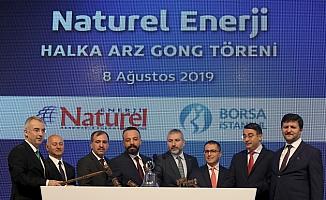 Borsa İstanbul'da gong, Naturel Enerji için çaldı