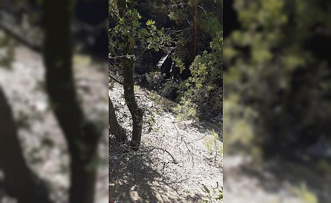 Karaman'da devrilen traktörün sürücüsü hayatını kaybetti