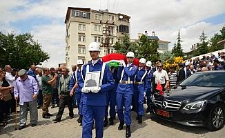 Kırşehir'de vefat eden Kıbrıs gazisi toprağa verildi