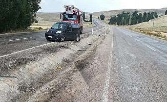 Sivas'ta trafik kazaları: 5 yaralı