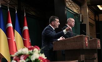 Ukrayna Devlet Başkanı Zelenskiy: Türk iş dünyasını Ukrayna'ya davet ediyorum