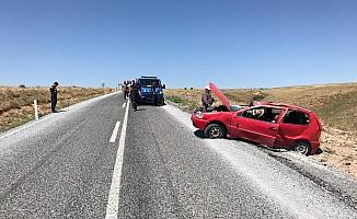 Yunak'ta trafik kazası: 3 yaralı