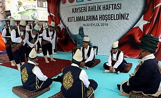 Kayseri'de Ahilik Haftası kutlamaları