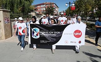 Yozgat'ta Avrupa Hareketlilik Haftası yürüyüşü düzenlendi