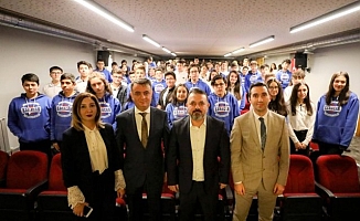 Sincanlı öğrenciler Başkan Ercan ile baş başa