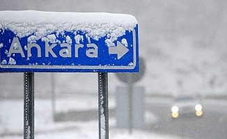 Ankara'da Pazartesi gününe kadar kar yağışı etkili olacak