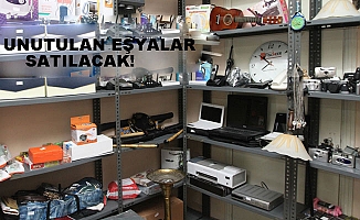 Ankara'da  unutulan eşyalar satılacak