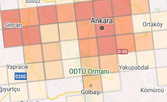 Ankara'da Risk Haritası Güncellendi!
