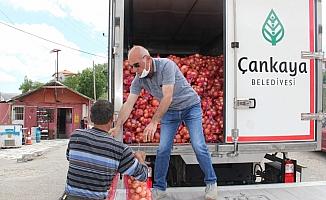 Çankaya Belediyesinden, dar gelirlilere gıda yardımı