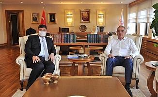Kahramankazan Belediye Başkanı Oğuz'dan Bakan Ersoy'a ziyaret