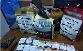 Kırıkkale'de kaçak tütün ele geçirildi
