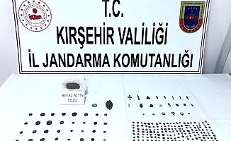 Kırşehir'de tarihi eser kaçakçılığı operasyonu: 3 gözaltı