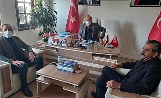 Beypazarı'nda AK Parti ve MHP ilçe başkanları bir araya geldi