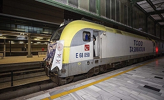 Çin'e giden ilk ihracat treni Ankara'dan geçti