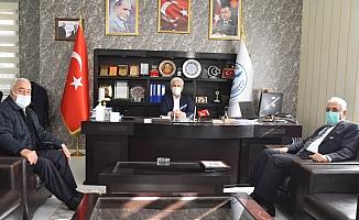 Türkiye Muhtarlar Derneği Başkanı Özünal'den Şereflikoçhisar Belediyesine ziyaret