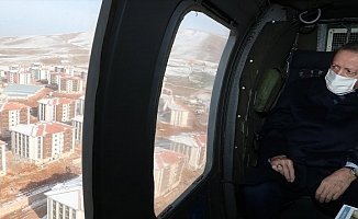 Cumhurbaşkanı Erdoğan'dan Elazığ'daki deprem konutları paylaşımı: