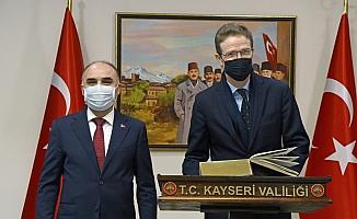 AB Türkiye Delegasyonu Başkanı Meyer-Landrut, Kayseri'de ziyaretlerde bulundu