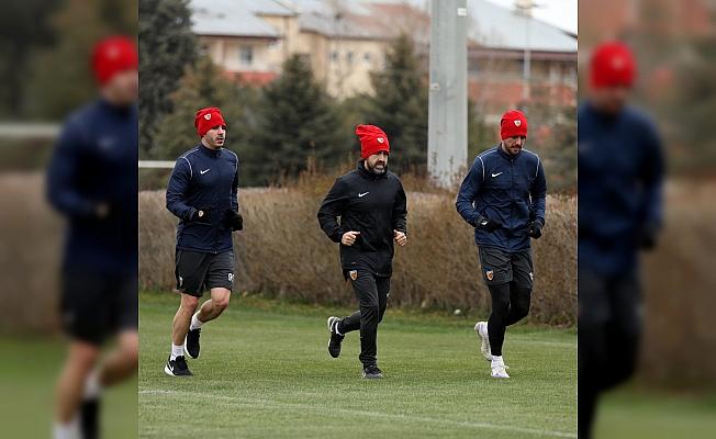 Kayserispor, Göztepe maçının hazırlıklarına devam etti