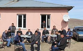 Zara Ziraat Odası Başkanı Şimşek'in köy ziyaretleri devam ediyor