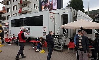 Nallıhan'da kan bağışı kampanyası düzenlendi