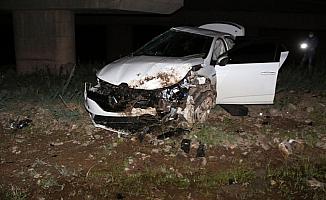 Sivas’ta otomobil devrildi: 3 yaralı
