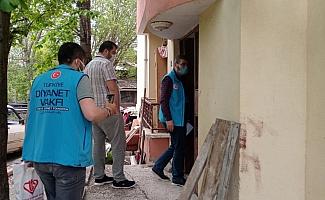 Türkiye Diyanet Vakfı Beypazarı ilçesinde yardımlarını sürdürüyor
