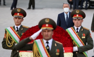 Milli Savunma Bakanı Akar, Tacikistan'da