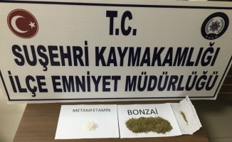 Sivas'ta uyuşturucu operasyonunda 3 şüpheli yakalandı