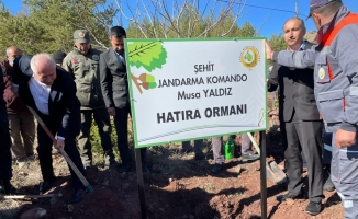 Güdül'de  Şehit Jandarma Komando Musa Yıldız Hatıra Ormanı oluşturuldu