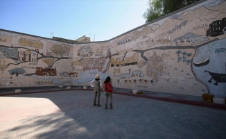 Ürdün'de rekorlar kitabına girmeyi bekleyen mozaik sanat eseri: Kral Yolu