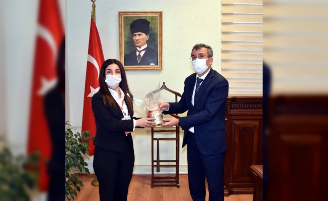 Gaziantep'ten Kırıkkale'ye toprak ve bayrak gönderildi