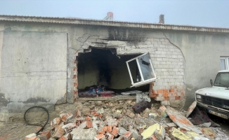 Konya'da müstakil evdeki patlamada bir kişi yaralandı