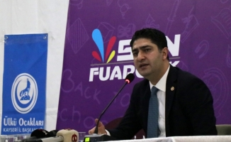 MHP Genel Başkan Yardımcısı İsmail Özdemir, Kayseri'de söyleşiye katıldı: