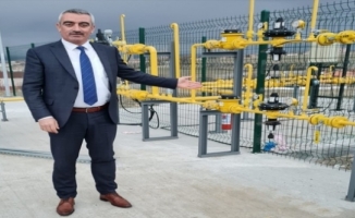 Ankara'nın Evren ilçesi doğalgaza kavuştu